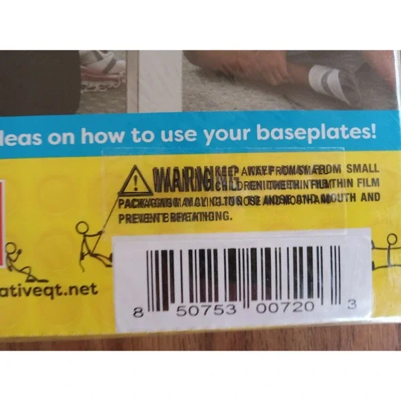 Creative 4 Pk Green Peel & Stick Baseplates 10"x10" Compatible Brick Plates NEW - Picture 11 of 15